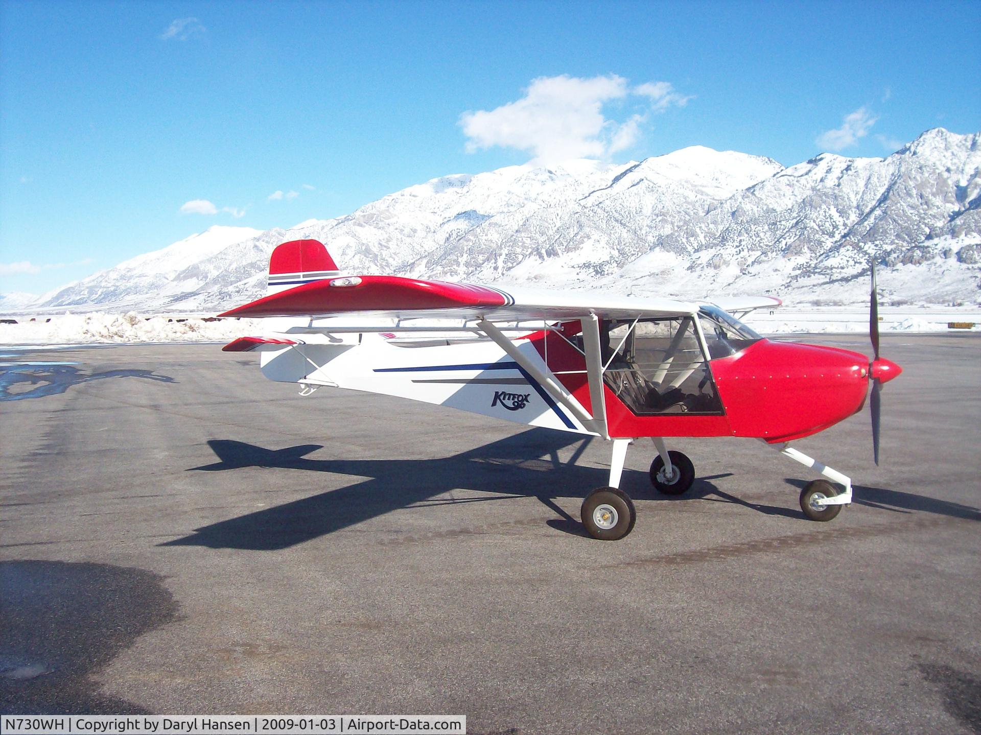 N730WH, Skystar Kitfox Series 6 C/N S60101045, Brigham City Utah Airport