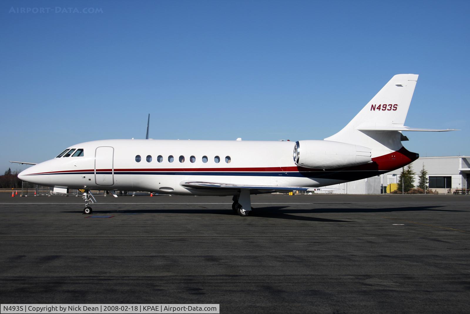 N493S, 2005 Dassault Falcon 2000EX C/N 64, KPAE