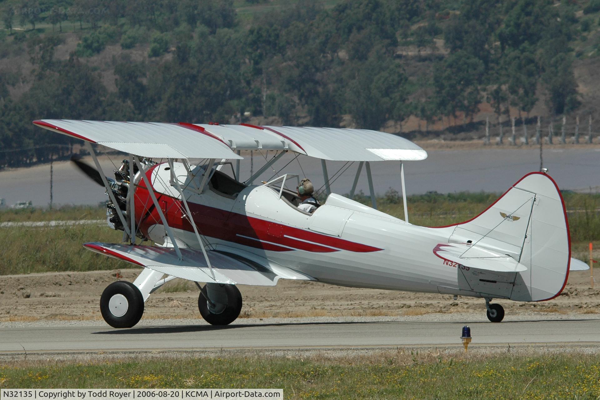 N32135, 1941 Waco UPF-7 C/N 5767, Camarillo Airshow 2006