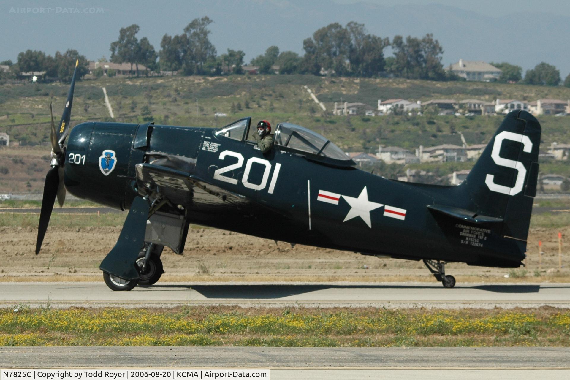 N7825C, 1948 Grumman F8F-2 (G58) Bearcat C/N D.1227, Camarillo Airshow 2006