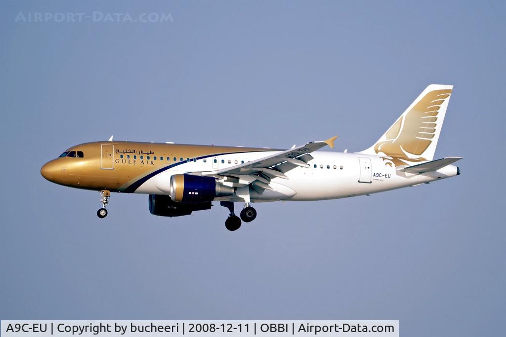 A9C-EU, 2002 Airbus A319-112 C/N 1884, Gulf Air A319