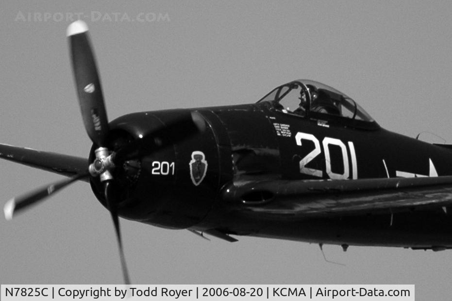 N7825C, 1948 Grumman F8F-2 (G58) Bearcat C/N D.1227, Camarillo Airshow 2006