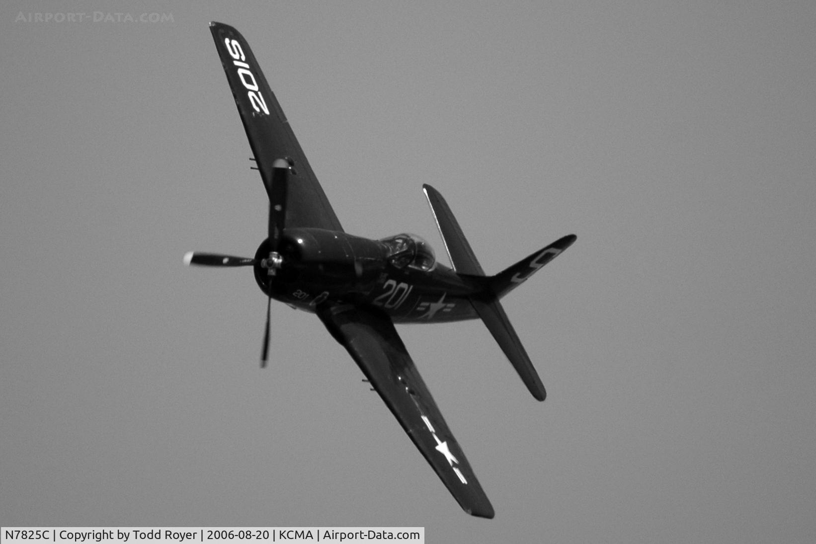 N7825C, 1948 Grumman F8F-2 (G58) Bearcat C/N D.1227, Camarillo Airshow 2006