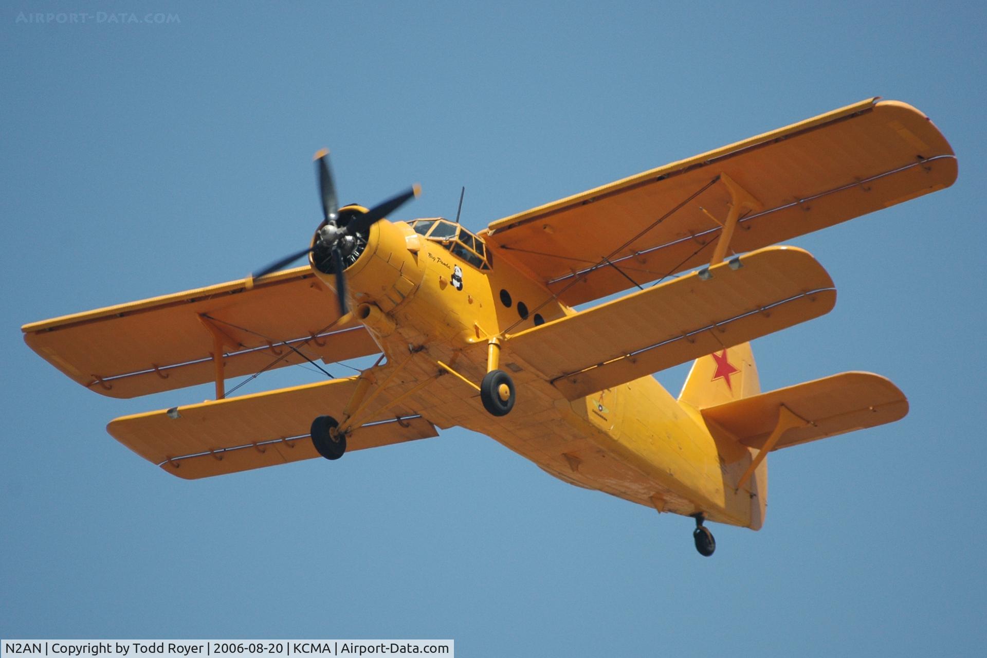 N2AN, 1984 Antonov An-2 C/N 43798, Camarillo Airshow 2006