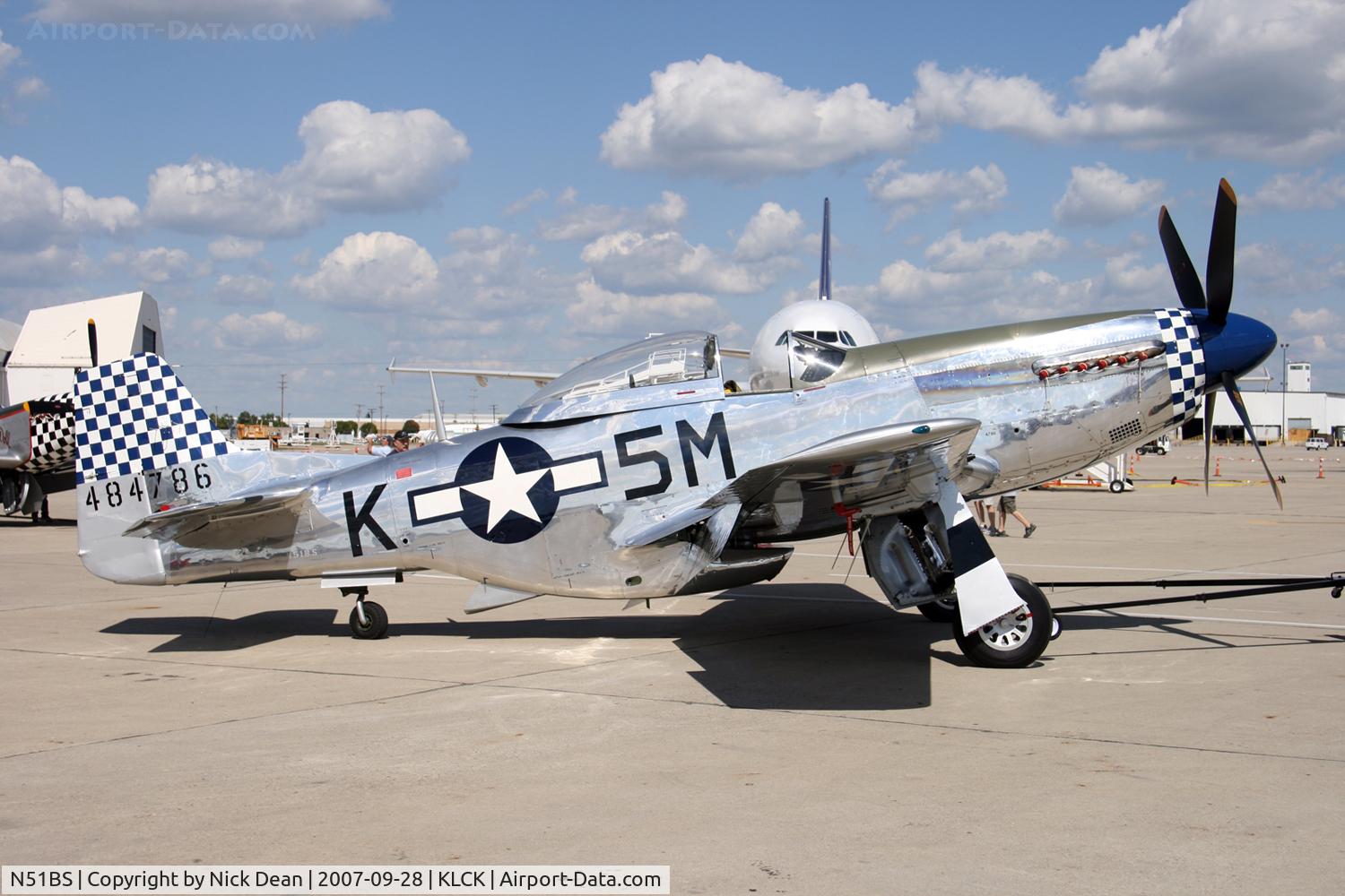 N51BS, 1958 North American P-51D Mustang C/N 44-73822, KLCK C/N 122-40362