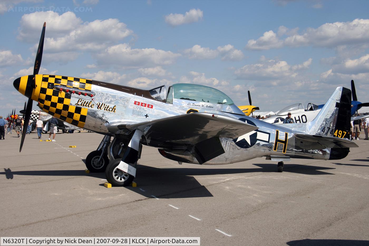 N6320T, 1962 North American P-51D Mustang C/N 122-41037, KLCK C/N 122-41037