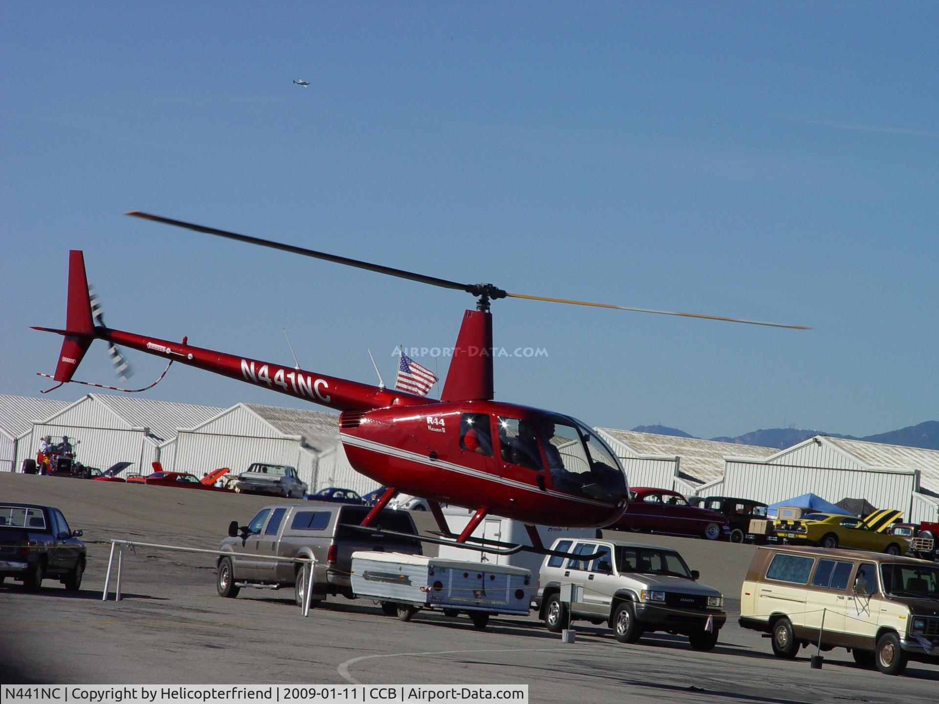 N441NC, 2005 Robinson R44 II C/N 10621, Touching down Cable Air Show