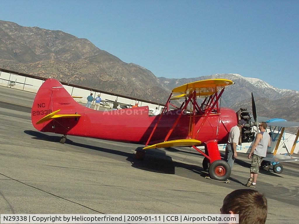 N29338, 1940 Waco UPF-7 C/N 5365, Displayed at Cable Air Show