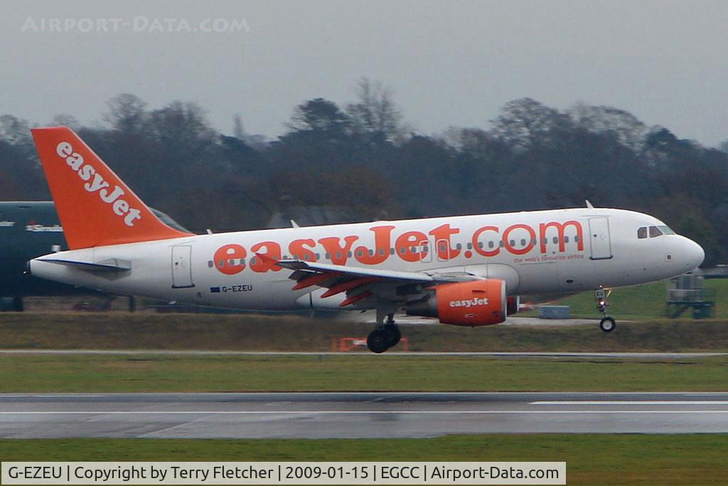 G-EZEU, 2004 Airbus A319-111 C/N 2283, Easyjet A319 at Manchester (UK)