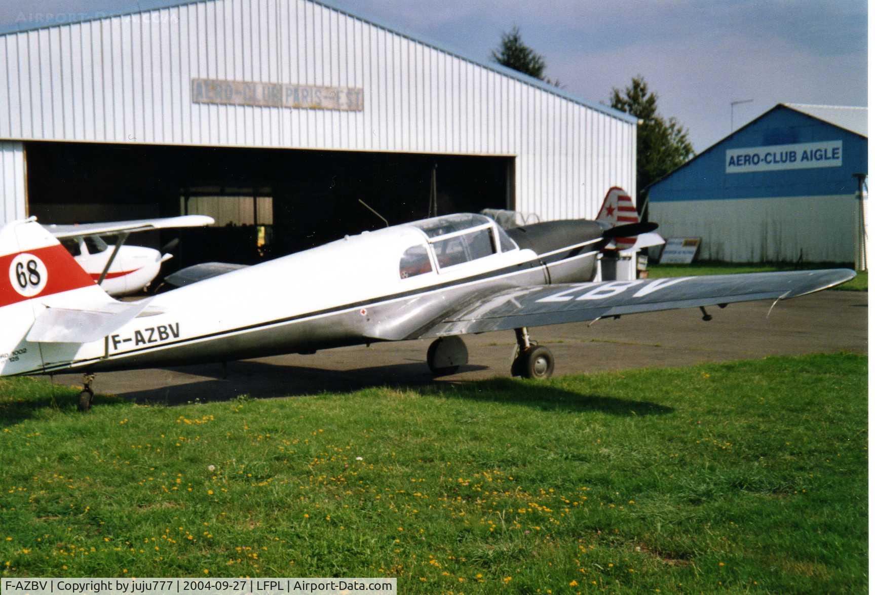 F-AZBV, Nord 1002 Pingouin II C/N 125, at Logne
