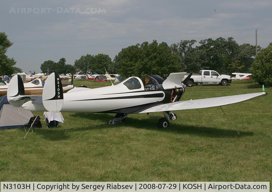 N3103H, 1946 Erco 415D Ercoupe C/N 3728, EAA AirVenture 2008