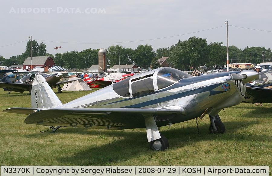 N3370K, 1946 Globe GC-1B Swift C/N 1363, EAA AirVenture 2008