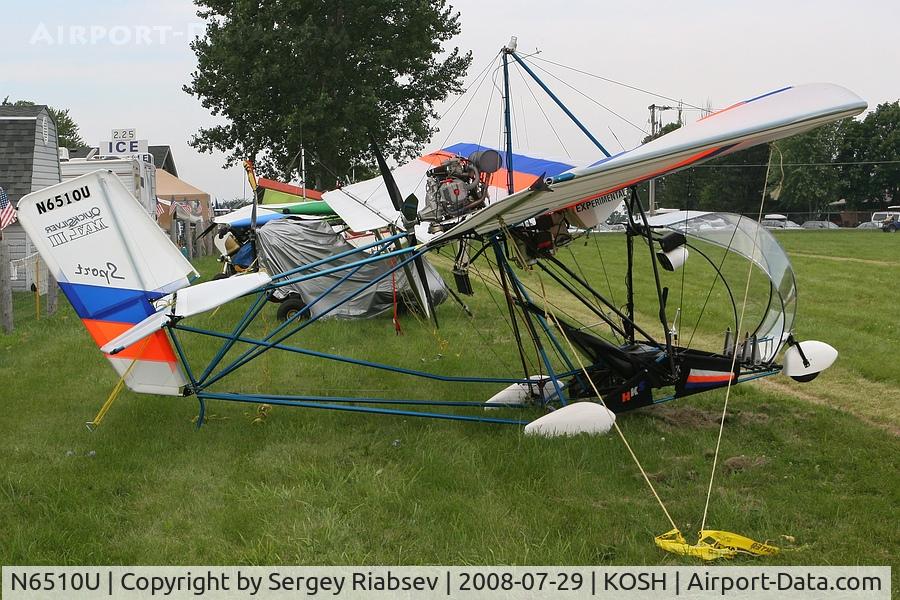 N6510U, 2007 Quicksilver Sport C/N 0932, EAA AirVenture 2008