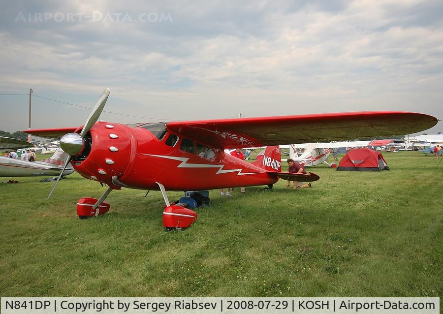 N841DP, 1953 Cessna 195B Businessliner C/N 16112, EAA AirVenture 2008