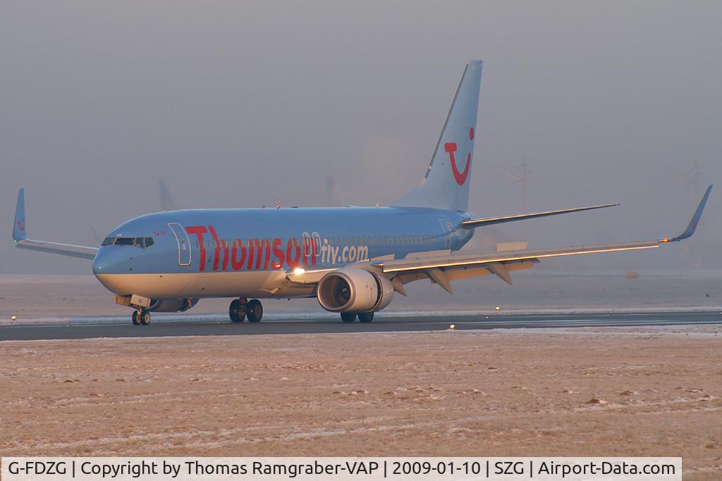 G-FDZG, 2008 Boeing 737-8K5 C/N 35139, Thomsonfly Boeing 737-800