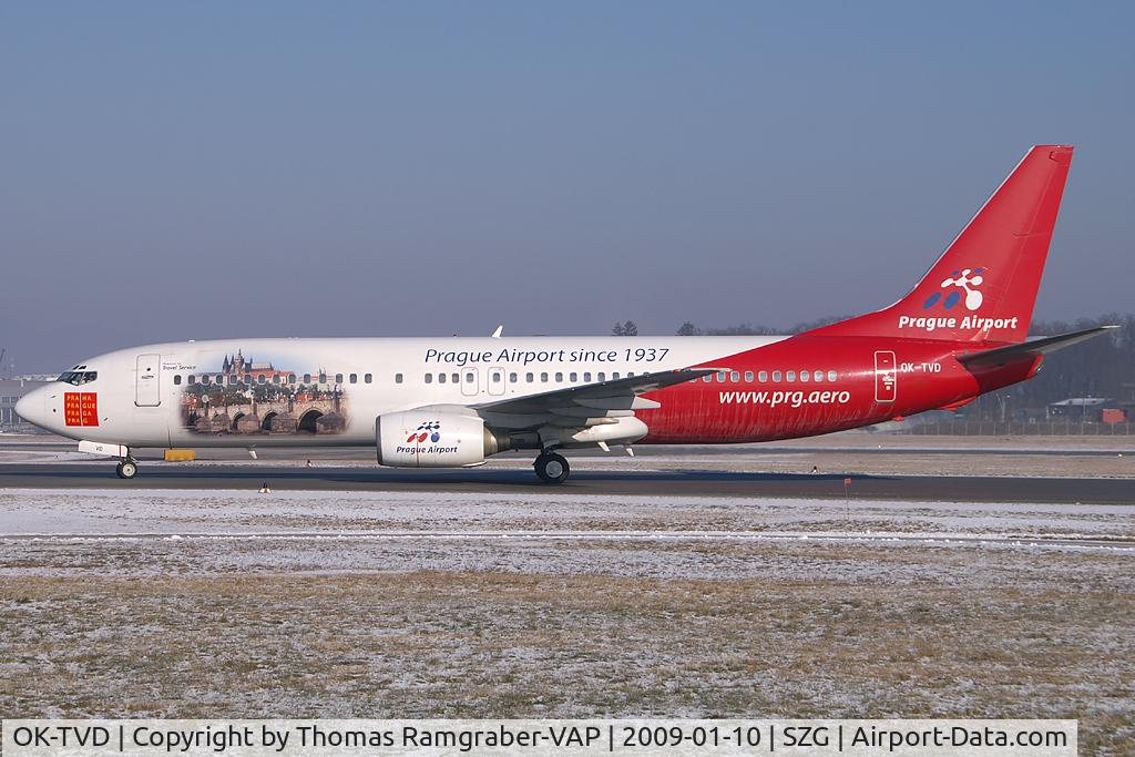 OK-TVD, 1999 Boeing 737-86N C/N 28595, Travel Service Boeing 737-800