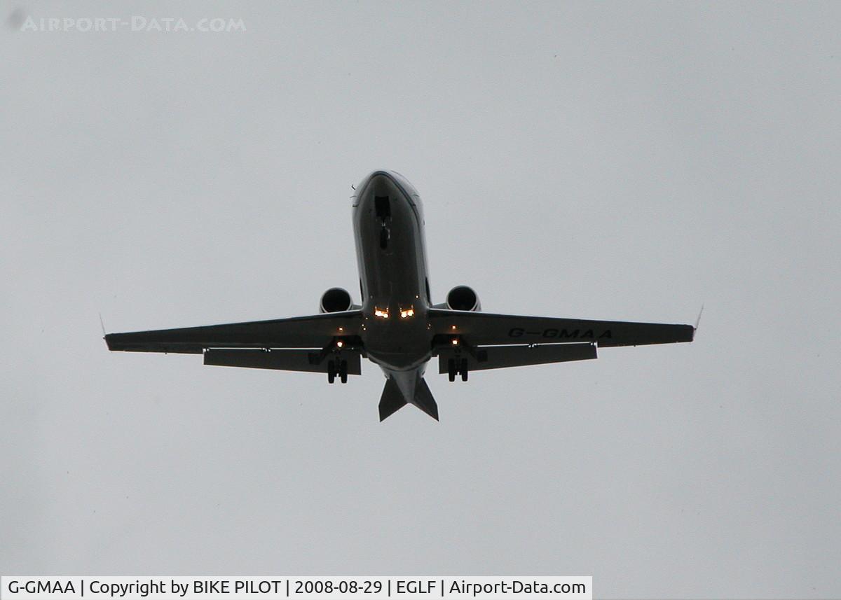G-GMAA, 2001 Learjet 45 C/N 45-167, FINALS FOR RWY 24