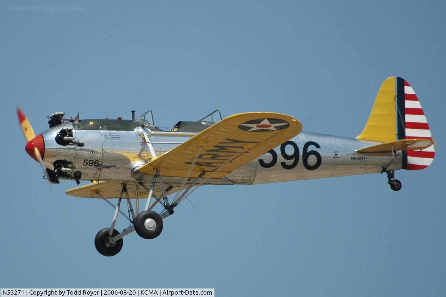 N53271, 1941 Ryan Aeronautical ST3KR C/N 1625, Camarillo Airshow 2006