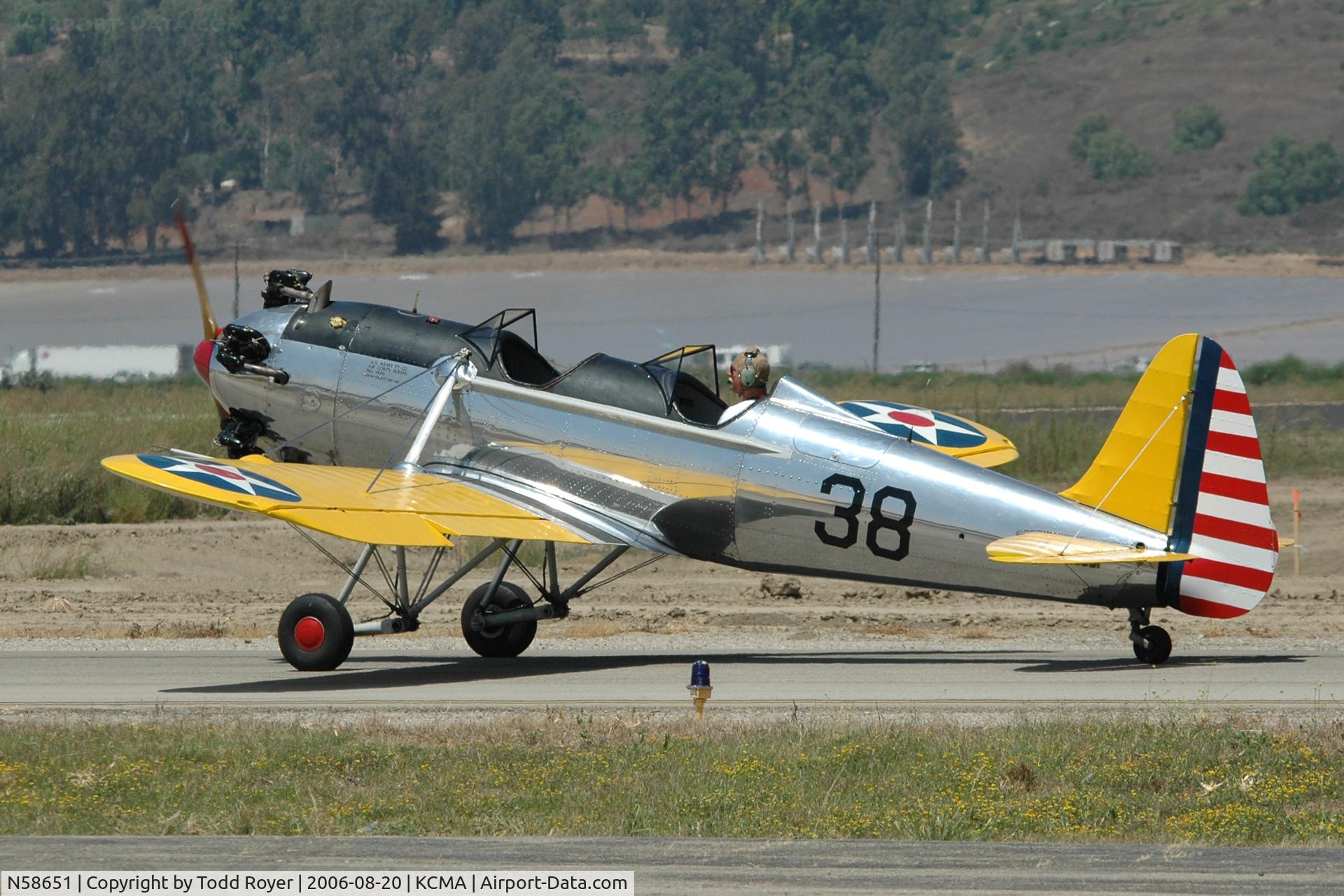 N58651, 1941 Ryan PT-22 Recruit (ST3KR) C/N 1426, Camarillo Airshow 2006