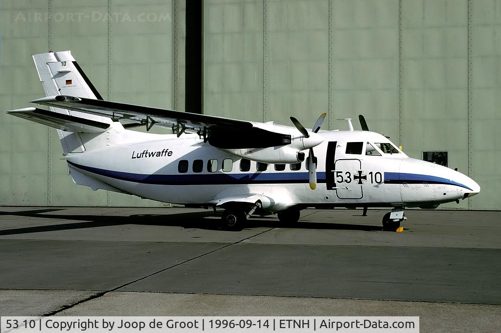 53 10, Let L-410UVP-S Turbolet C/N 800525, The L-410 was one of the few former East German AF aircraft types that survived into the German Luftwaffe.