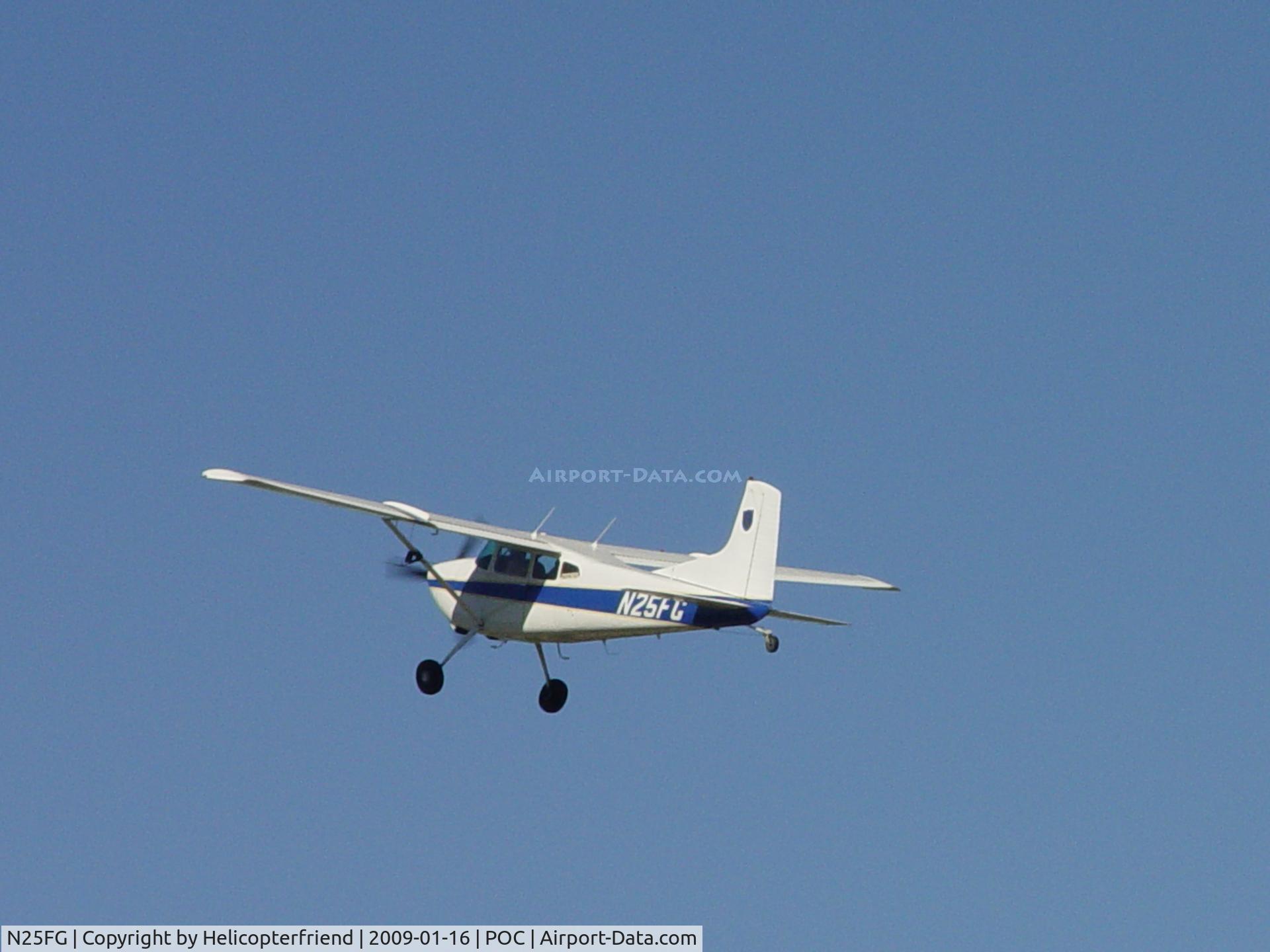 N25FG, 1974 Cessna A185F Skywagon 185 C/N 18502425, Westbound from Brackett