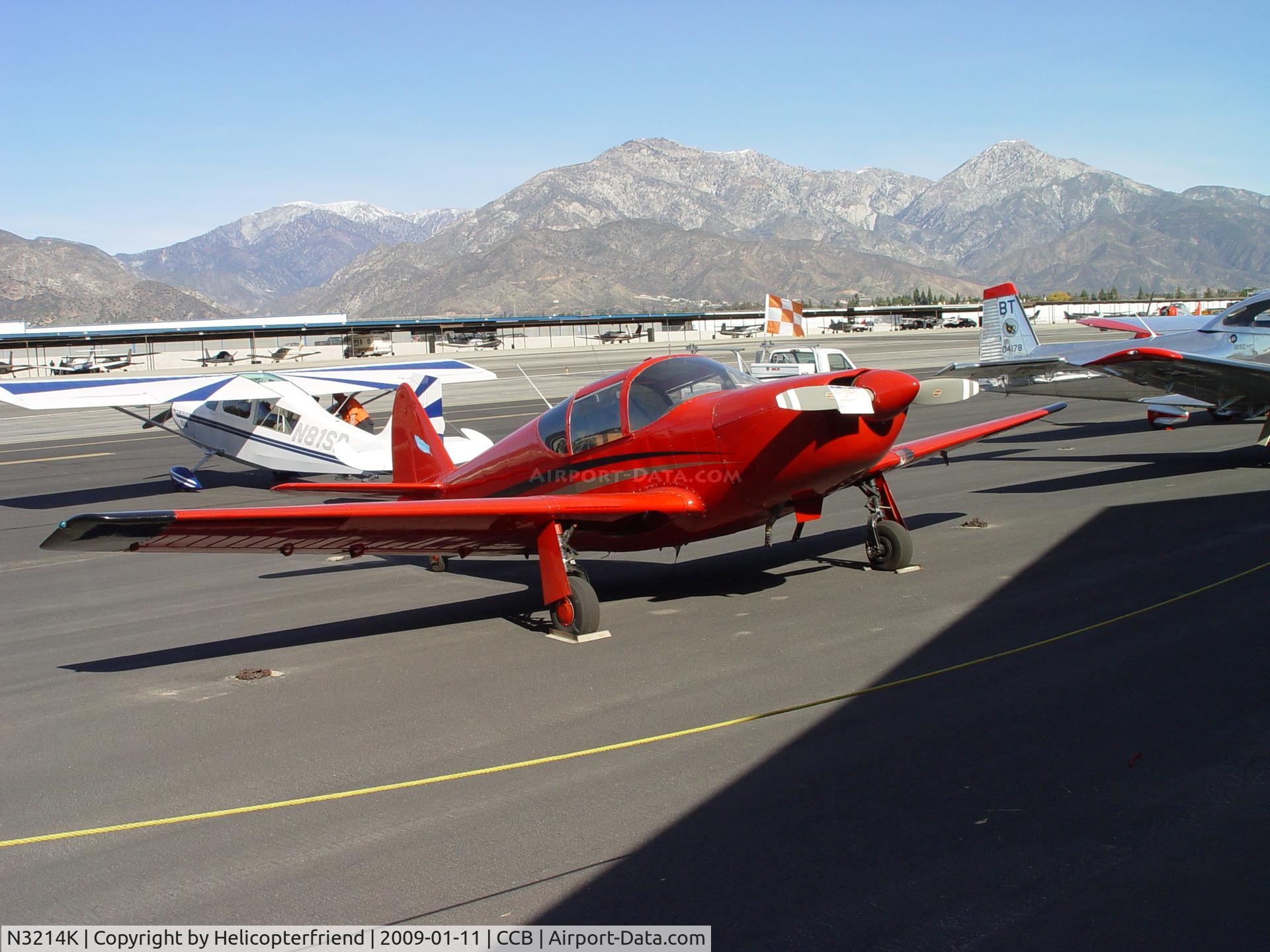 N3214K, 1946 Globe GC-1B Swift C/N 1207, On display at Cable Air Show