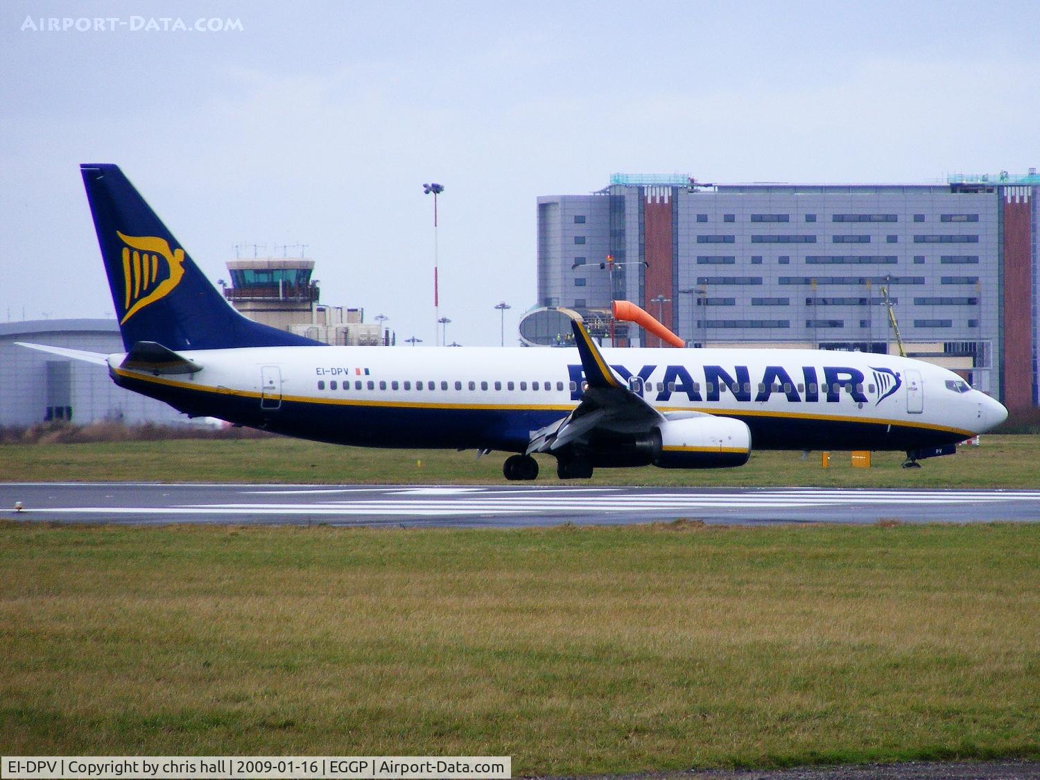 EI-DPV, 2007 Boeing 737-8AS C/N 35551, Ryanair