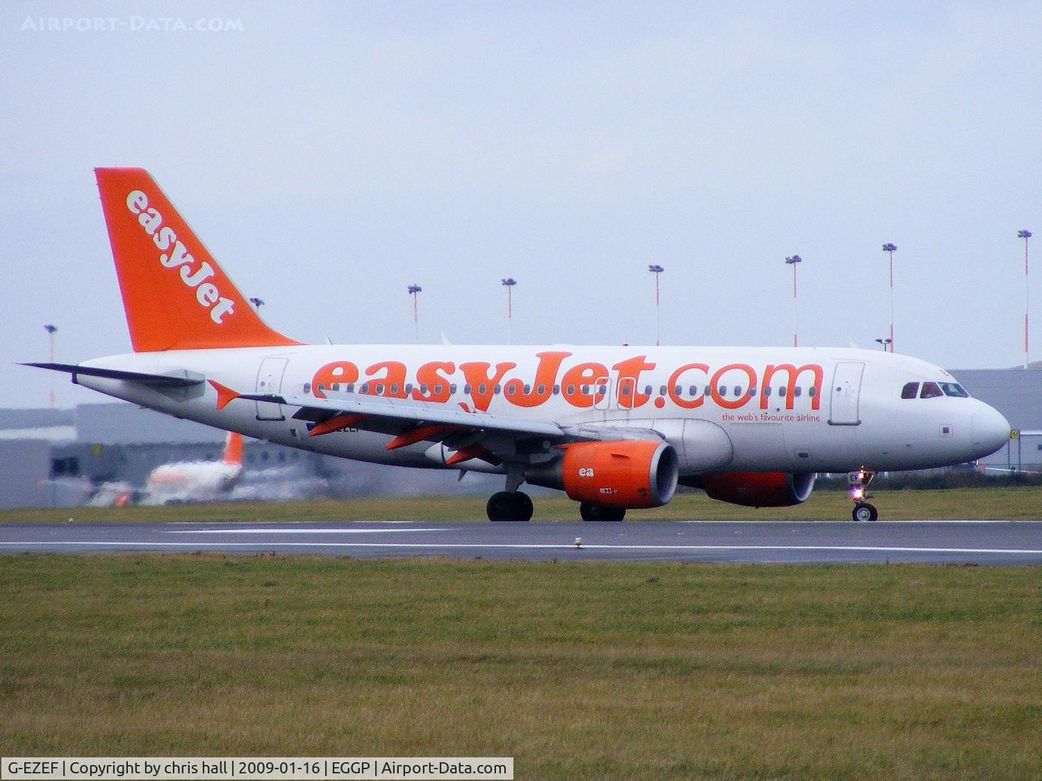 G-EZEF, 2004 Airbus A319-111 C/N 2176, Easyjet