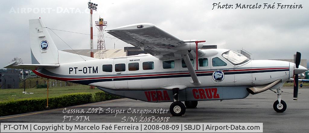 PT-OTM, 1992 Cessna 208B Grand Caravan C/N 208B0318, In Jundiaí-SP. SBJD