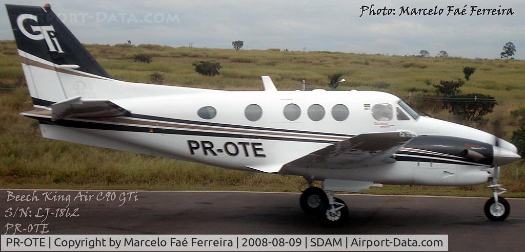 PR-OTE, Hawker Beechcraft C90 GTi C/N LJ-1862, New King Air !