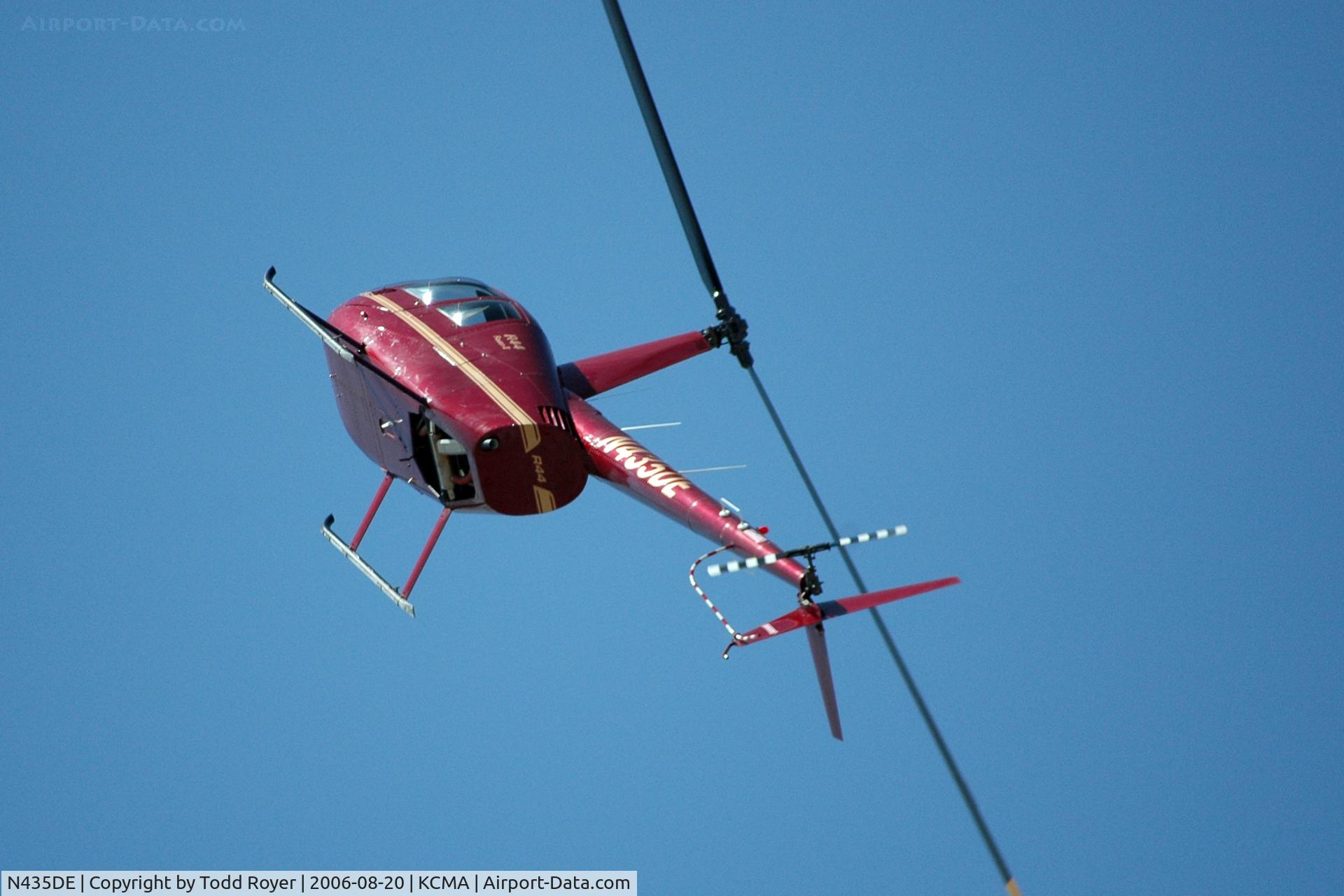 N435DE, 2005 Robinson R44 Raven II C/N 10605, Camarillo Airshow 2006