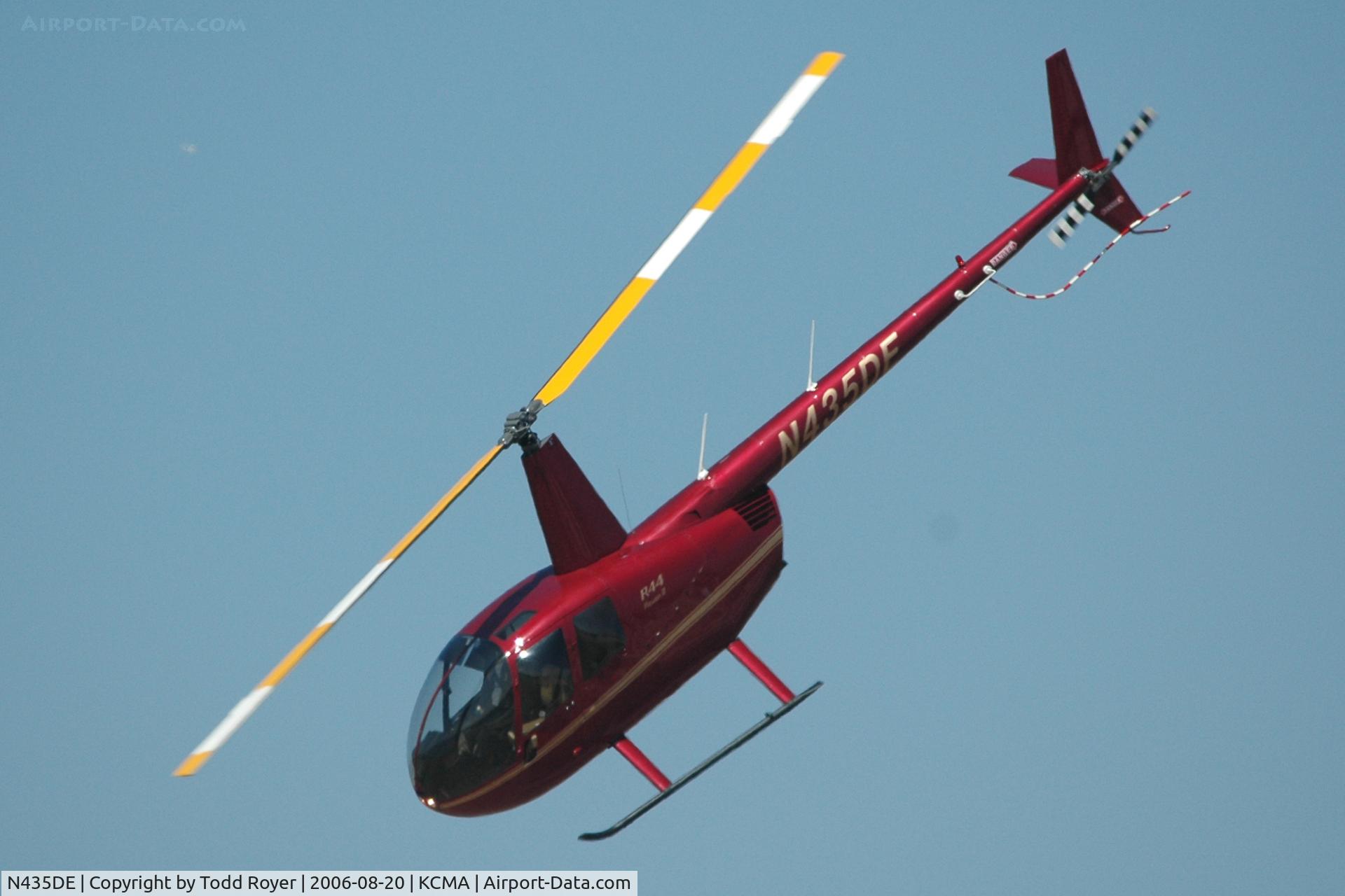 N435DE, 2005 Robinson R44 Raven II C/N 10605, Camarillo Airshow 2006