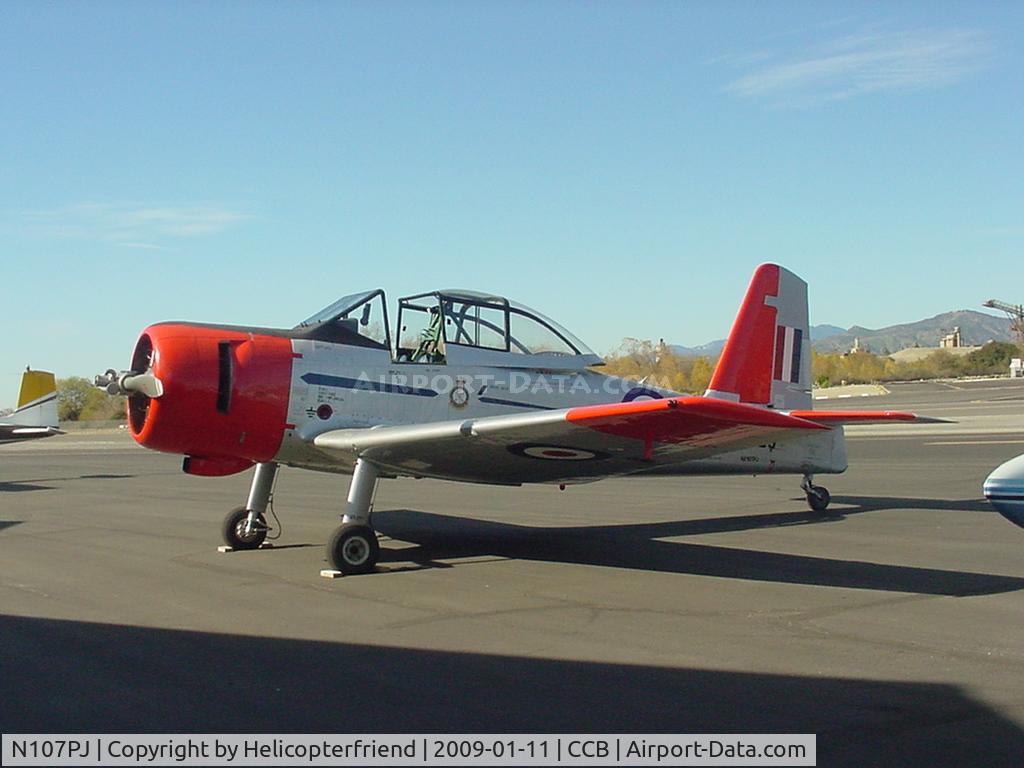 N107PJ, 1959 Commonwealth CA-25 Winjeel C/N CA25-29, Cooling down after landing at Cable Air Show