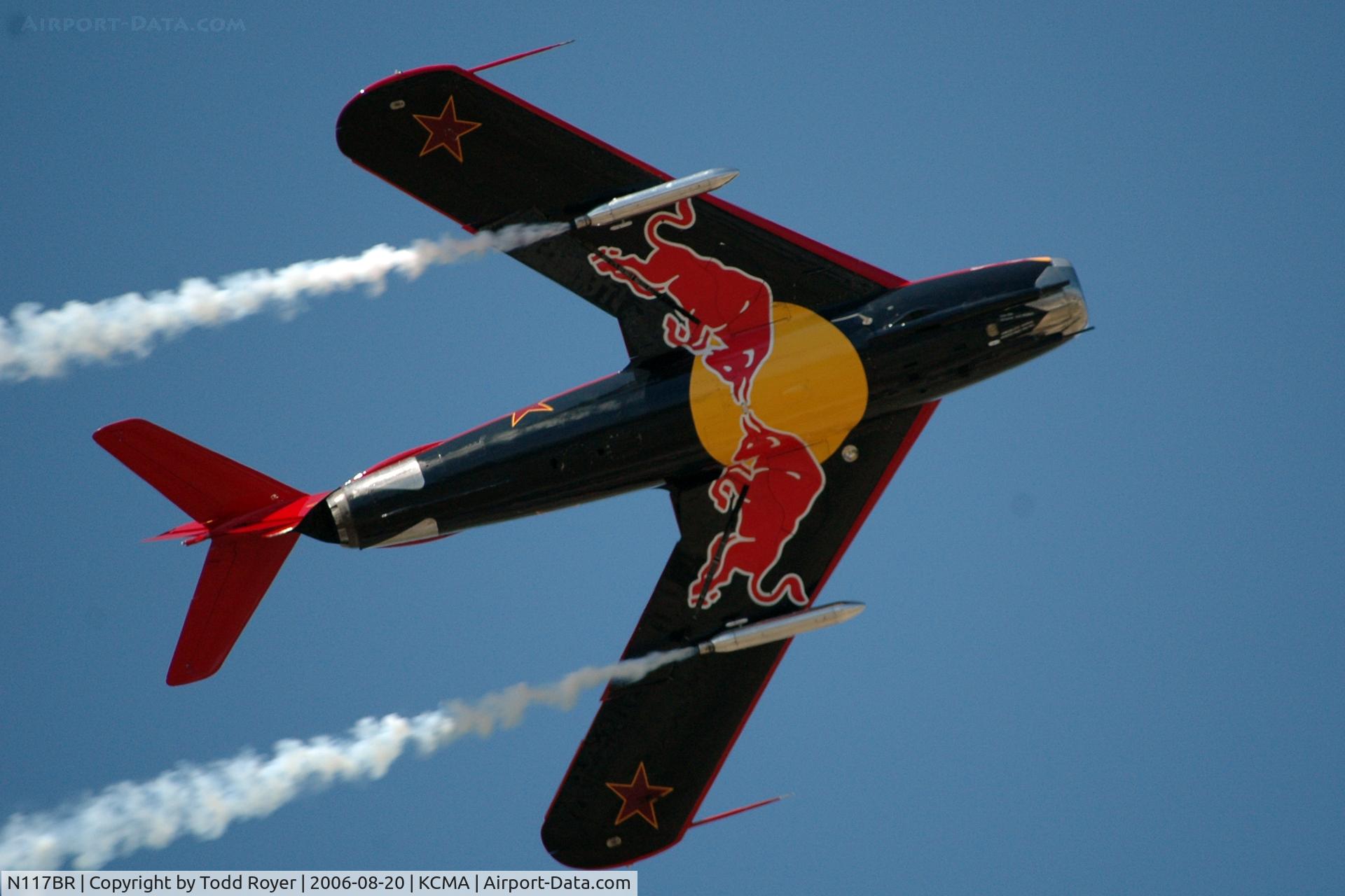 N117BR, 1959 PZL-Mielec Lim-5 (MiG-17F) C/N 1C1529, Camarillo Airshow 2006