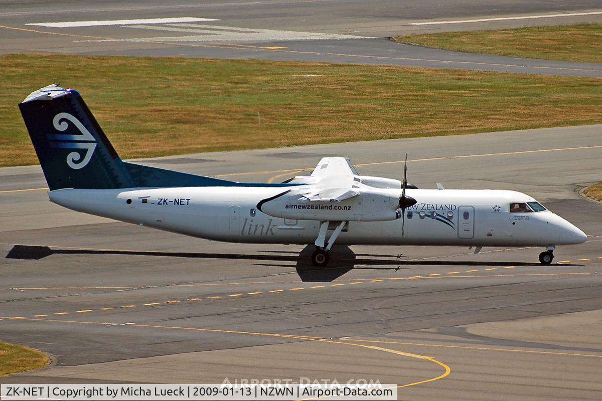ZK-NET, 2007 De Havilland Canada DHC-8-311 Dash 8 C/N 642, At Wellington