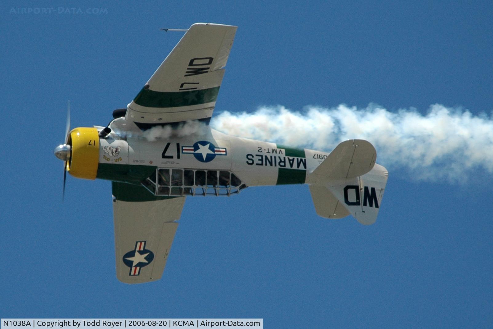 N1038A, 1944 North American SNJ-5 Texan C/N 90917 (121-41633), Camarillo Airshow 2006