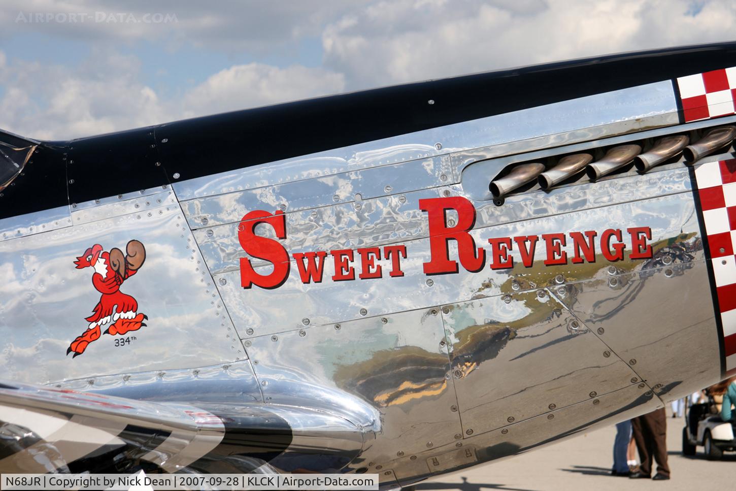 N68JR, 1944 North American P-51D Mustang C/N 44-72051, KLCK 