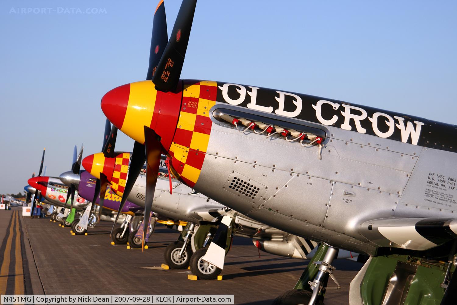 N451MG, 1944 North American P-51D Mustang C/N 44-74774, KLCK 