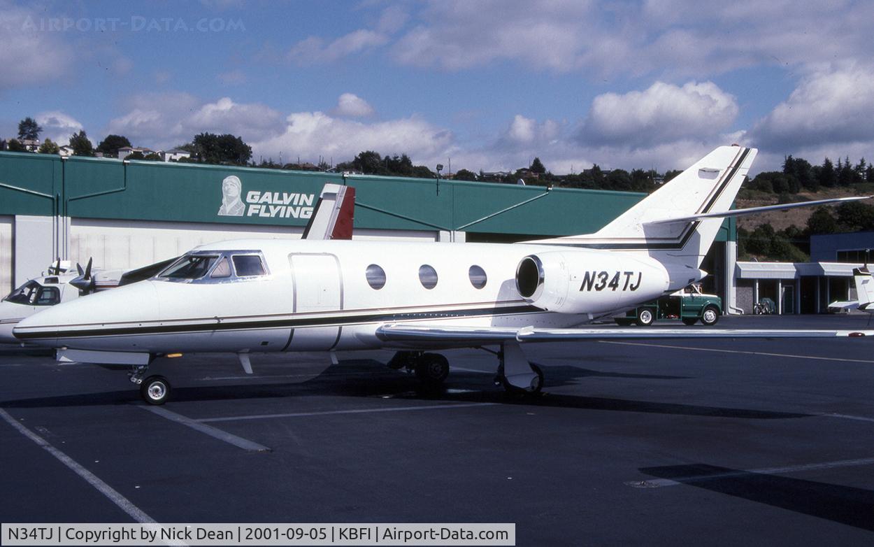 N34TJ, 1975 Dassault Falcon 10 C/N 41, KBFI