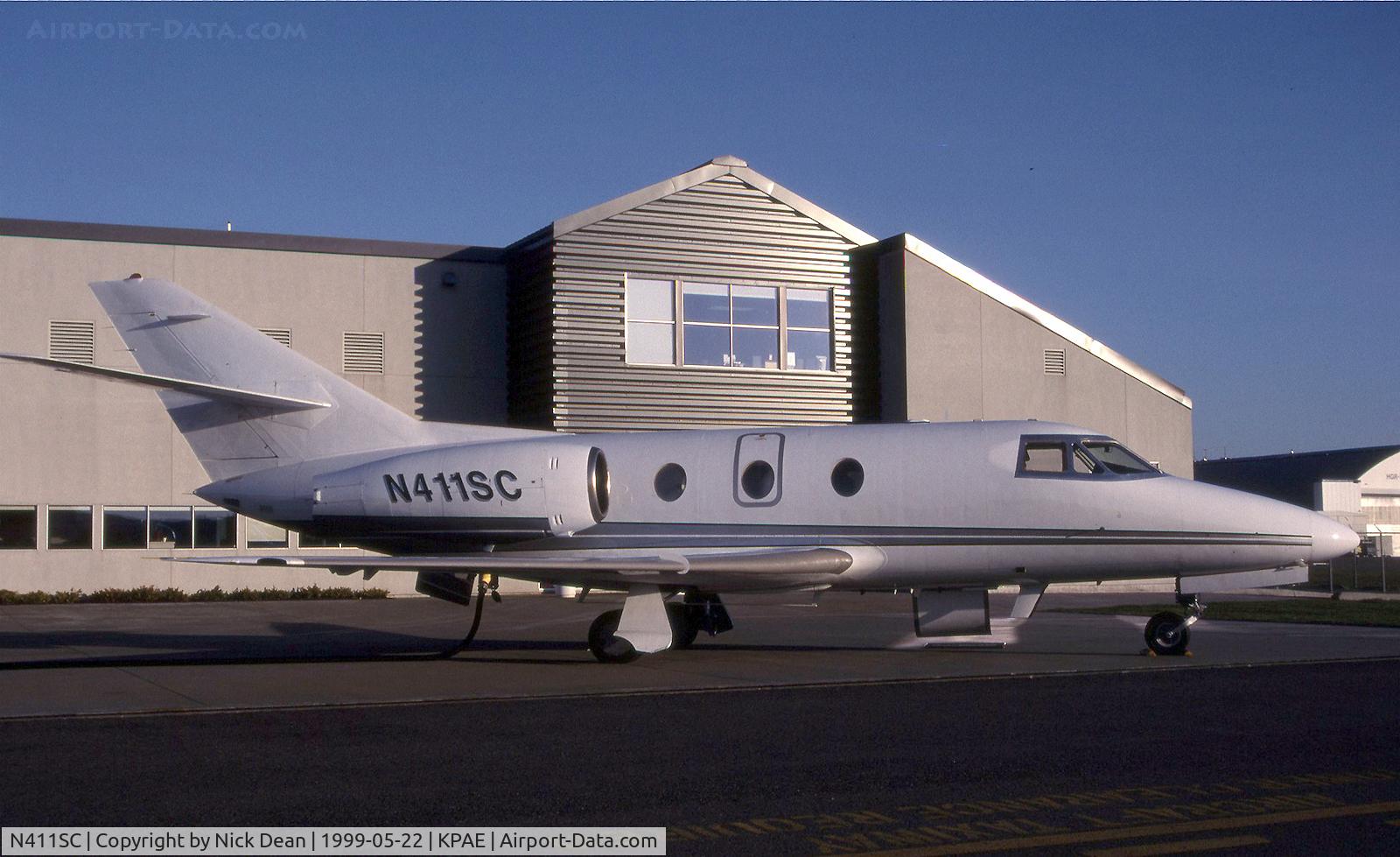 N411SC, 1977 Dassault Falcon 10 C/N 050, KPAE