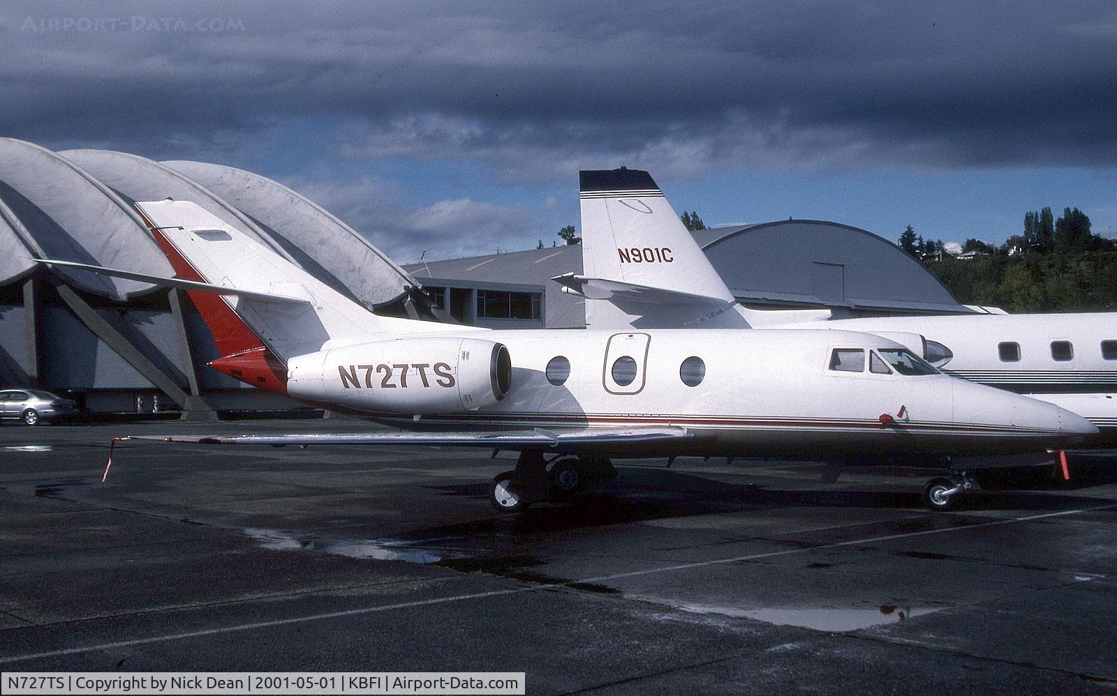 N727TS, 1976 Dassault Falcon 10 C/N 76, KBFI