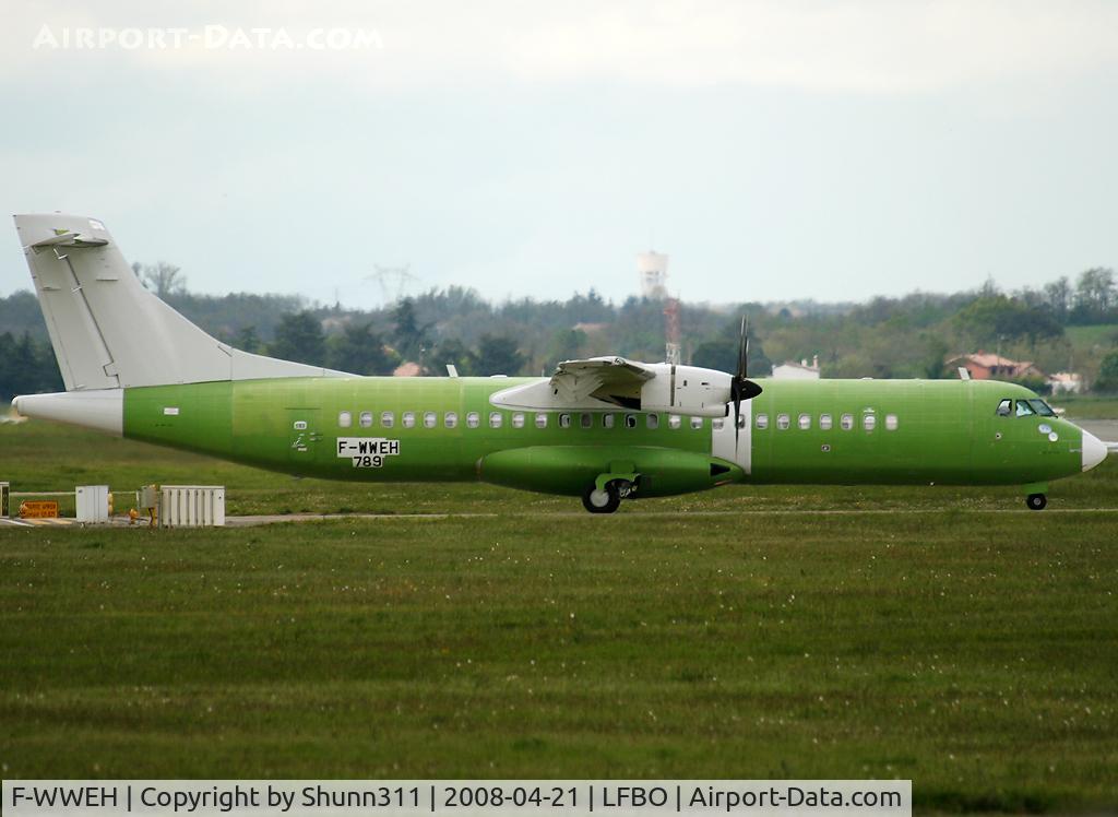F-WWEH, 2008 ATR 72-212A C/N 789, C/n 789 - For Azerbaijan Airlines