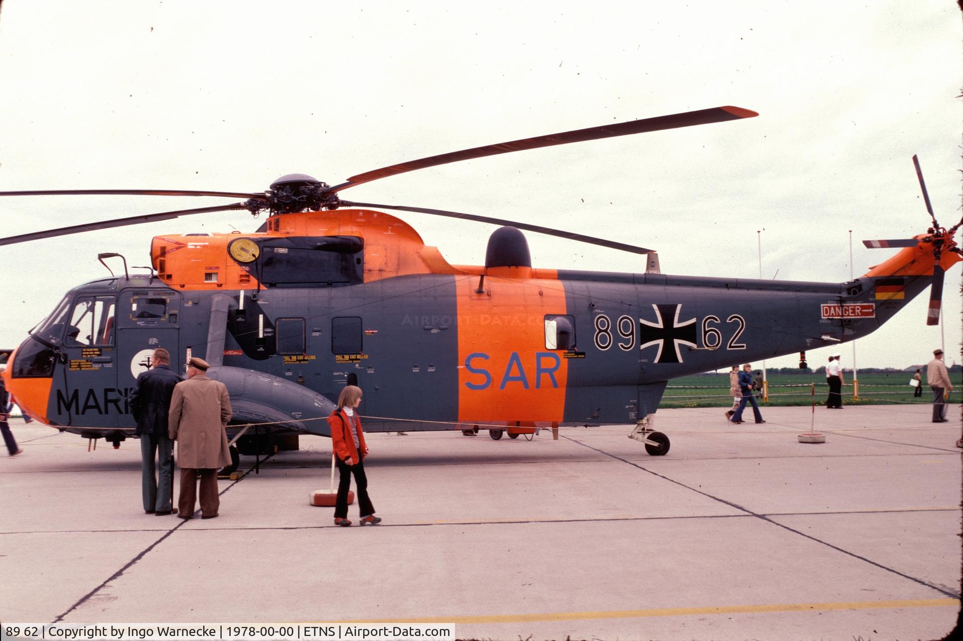 89 62, Westland Sea King Mk.41 C/N WA766, Westland Sea King Mk.41 of German Navy (Marineflieger) at Open Day at Schleswig-Jagel Naval Air Base