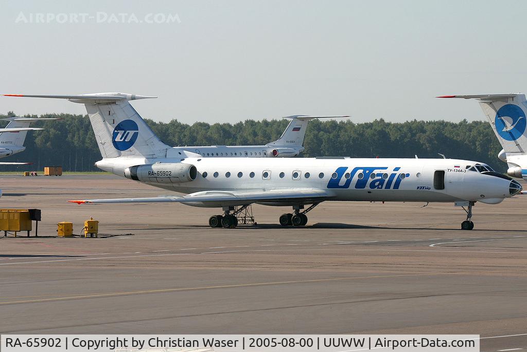 RA-65902, Tupolev Tu-134A-3 C/N 63742, UT-Air