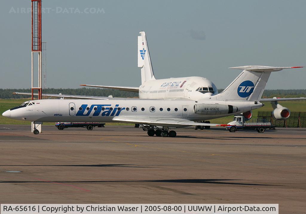 RA-65616, 1974 Tupolev Tu-134A C/N 4352206, UT-Air
