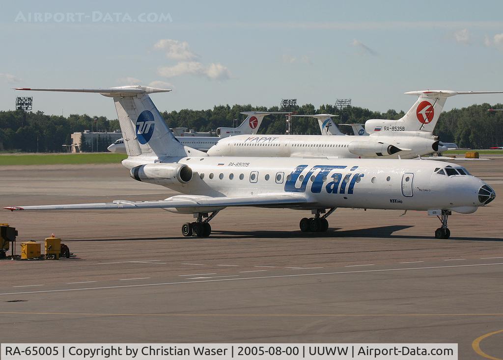 RA-65005, 1976 Tupolev Tu-134A-3 C/N 44065, UT-Air