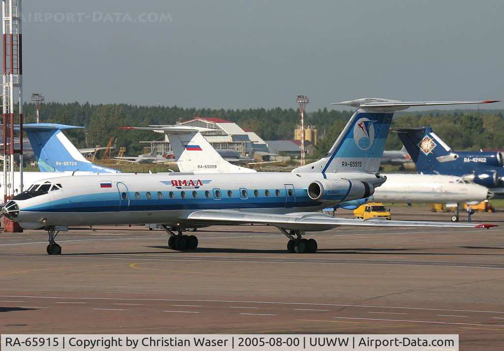 RA-65915, 1983 Tupolev Tu-134A-3 C/N 66120, Yamal