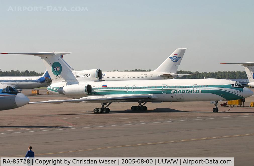RA-85728, 1992 Tupolev Tu-154M C/N 92A910, Alrosa