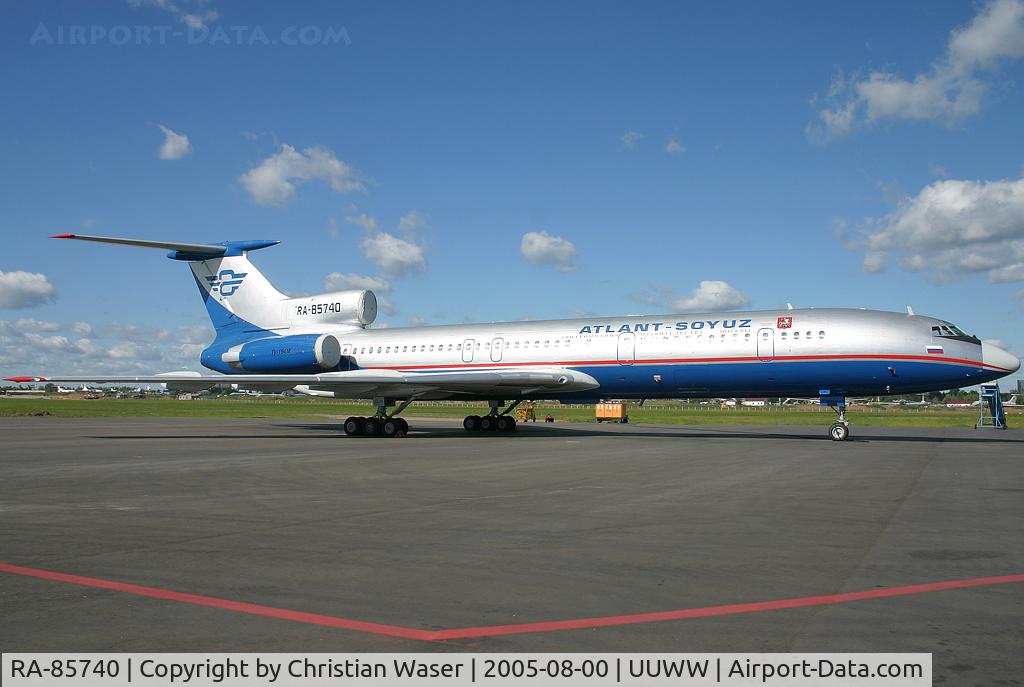 RA-85740, 1991 Tupolev Tu-154M C/N 91A895, Atlant-Soyuz