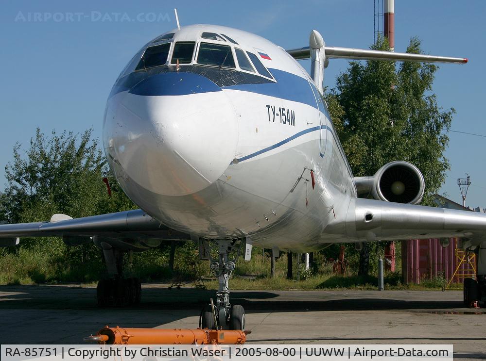 RA-85751, 1992 Tupolev Tu-154M C/N 92A933, Gazpromavia